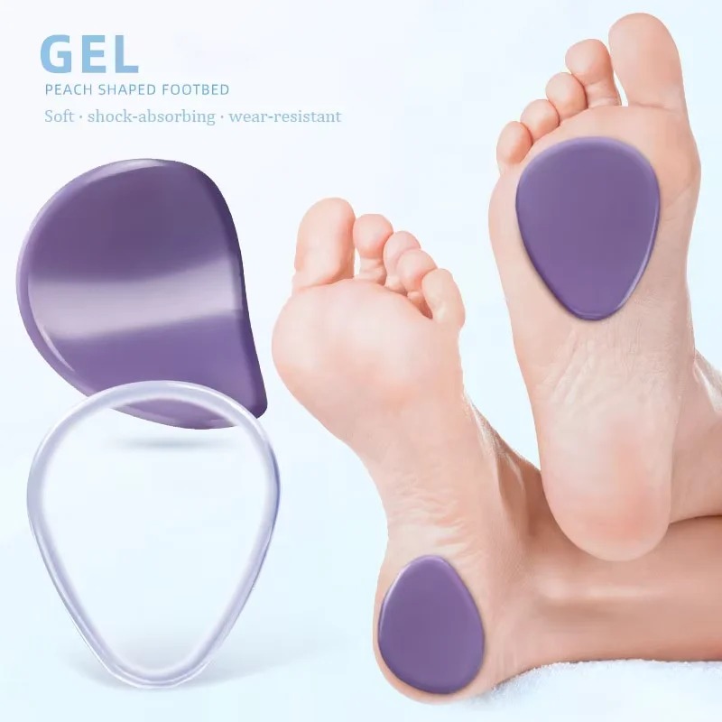 Women'S Shoes For Plantar Fasciitis - Silikonowe wkładki żelowe pod przodostopie dla