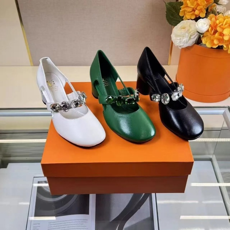 Slingback Pumps Women - Nowe buty Mary Jane na platformie
