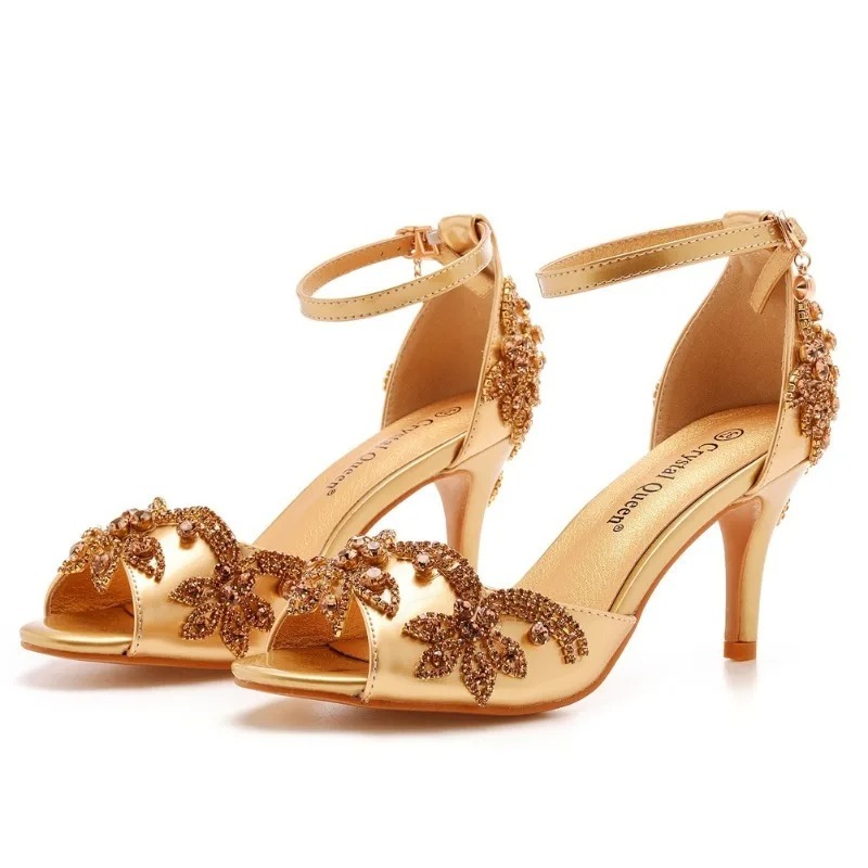 Women'S Shoes Peep Toe - Projektant Moda Damskie Obuwie Luksusowe Sandały