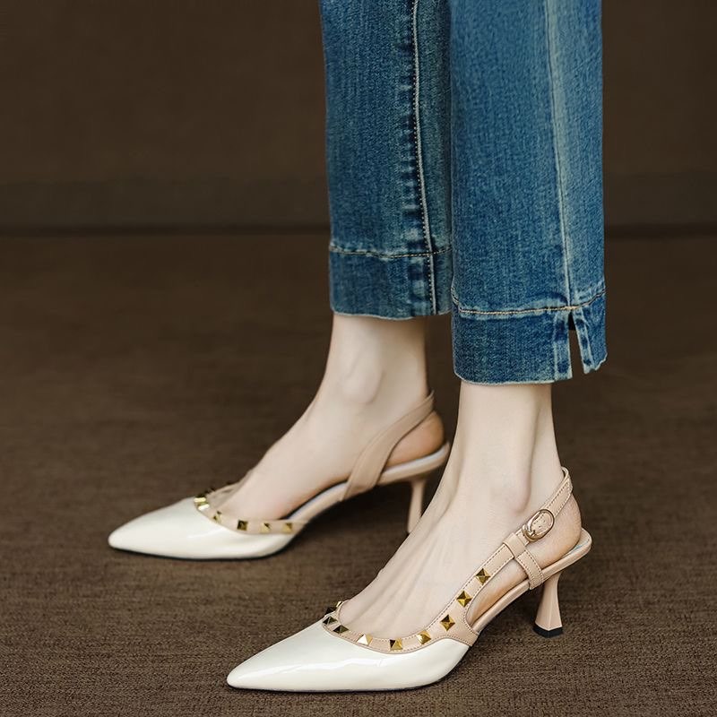Slingback Pumps Women - Modne buty Mary Jane w nowym