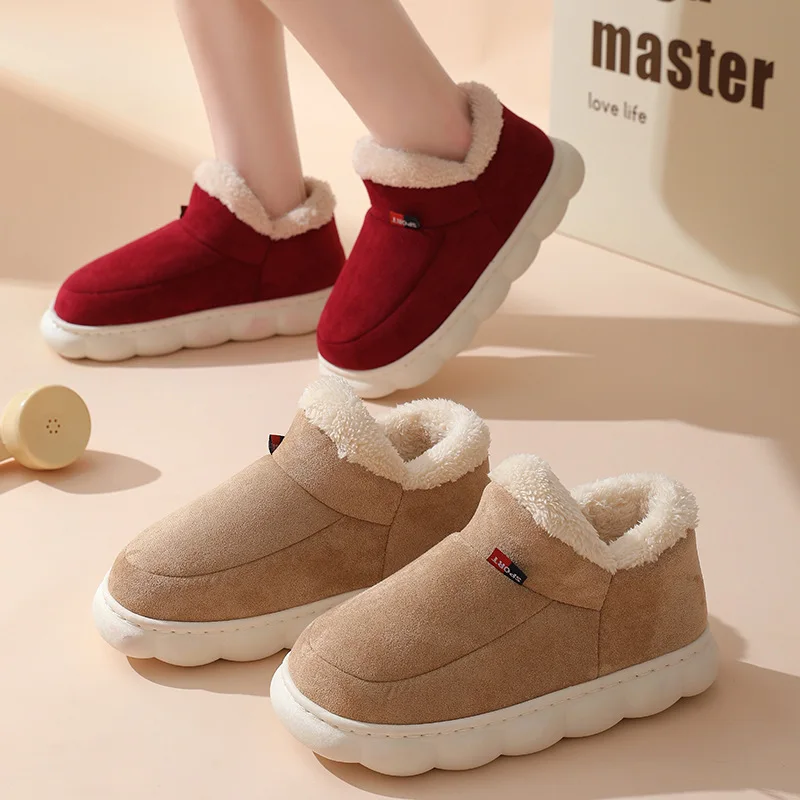 Women Shoes Winter - Zimowe, codzienne kapcie męskie 2025, damskie
