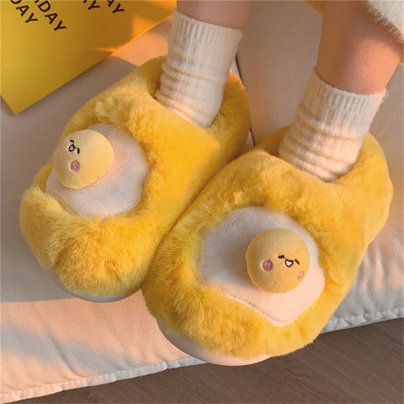 Women Shoes Winter - Nowe urocze kapcie pluszowe w kształcie