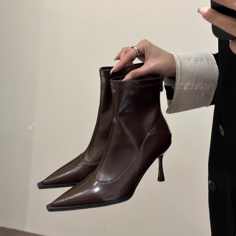 Women Shoes Nb - Jesienno-zimowe damskie botki, modne, eleganckie buty