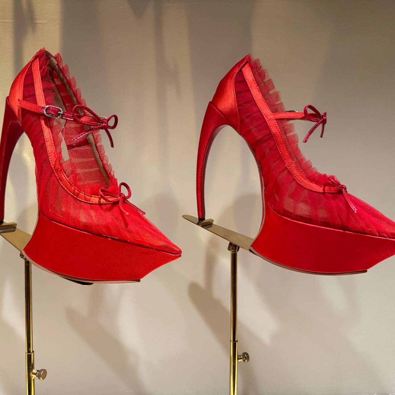 Platform Mule Heel - Damskie szpilki na wiosnę/lato 2026, nowe,