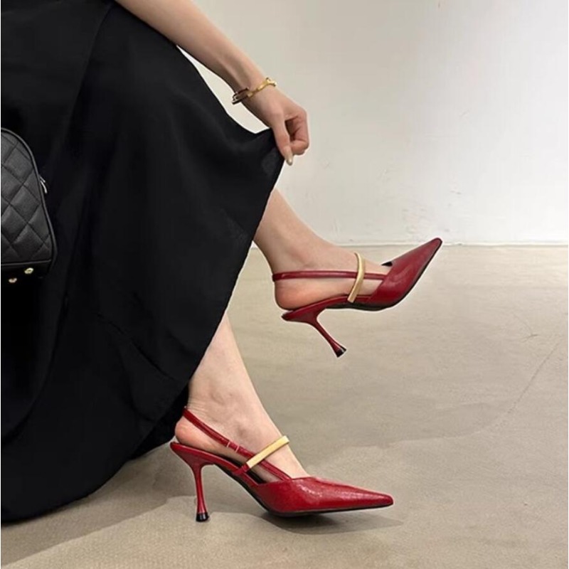 Women Shoes For Walking - Letnie sandały damskie na wysokim obcasie