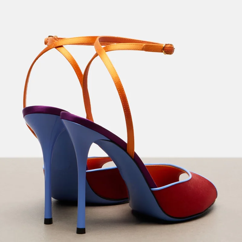 Satynowe sandały peep toe w mi – Women'S Shoes Peep Toe recenzja i cena
