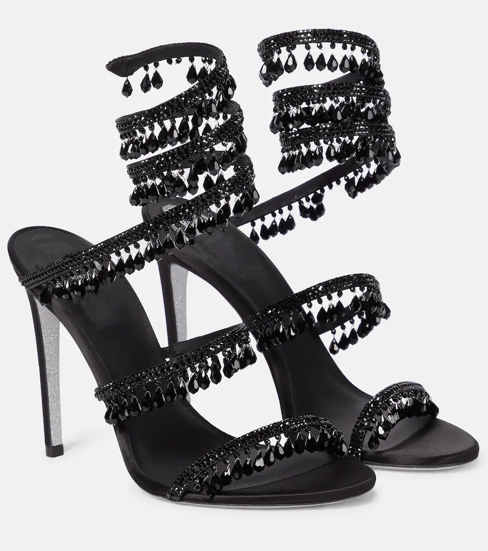 Damskie sandały z wodnymi diam – Platform Mule Heel recenzja i cena