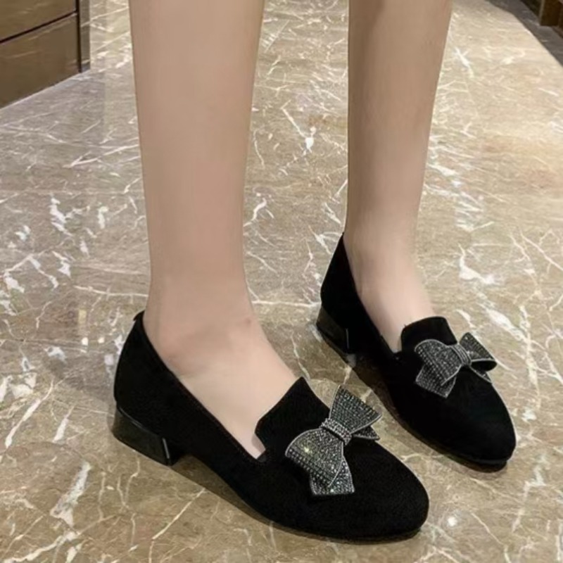 Czarne modne damskie mokasyny  – Women Shoes Black recenzja i cena