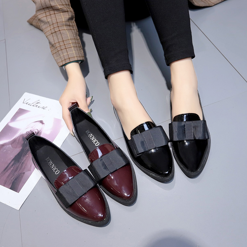 Czarne/Czerwone lakierowane ba – Women Shoes Black recenzja i cena