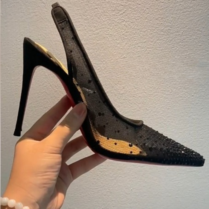 Sandały damskie na szpilce z s – Platform Mule Heel recenzja i cena
