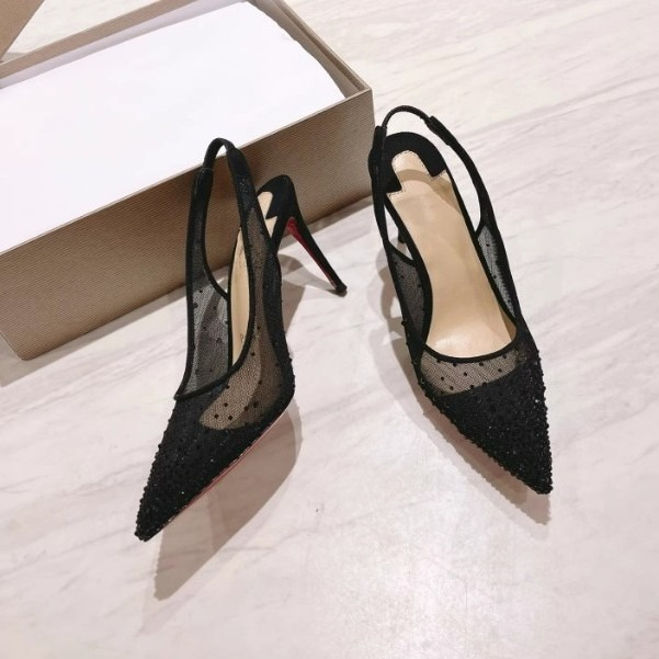 Sandały damskie na szpilce z s – Platform Mule Heel recenzja i cena