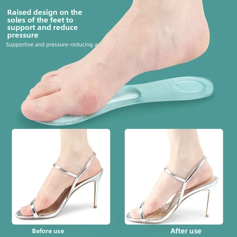 1 Para Przezroczystych Silikon – Women'S Shoes High Arch Support recenzja i cena