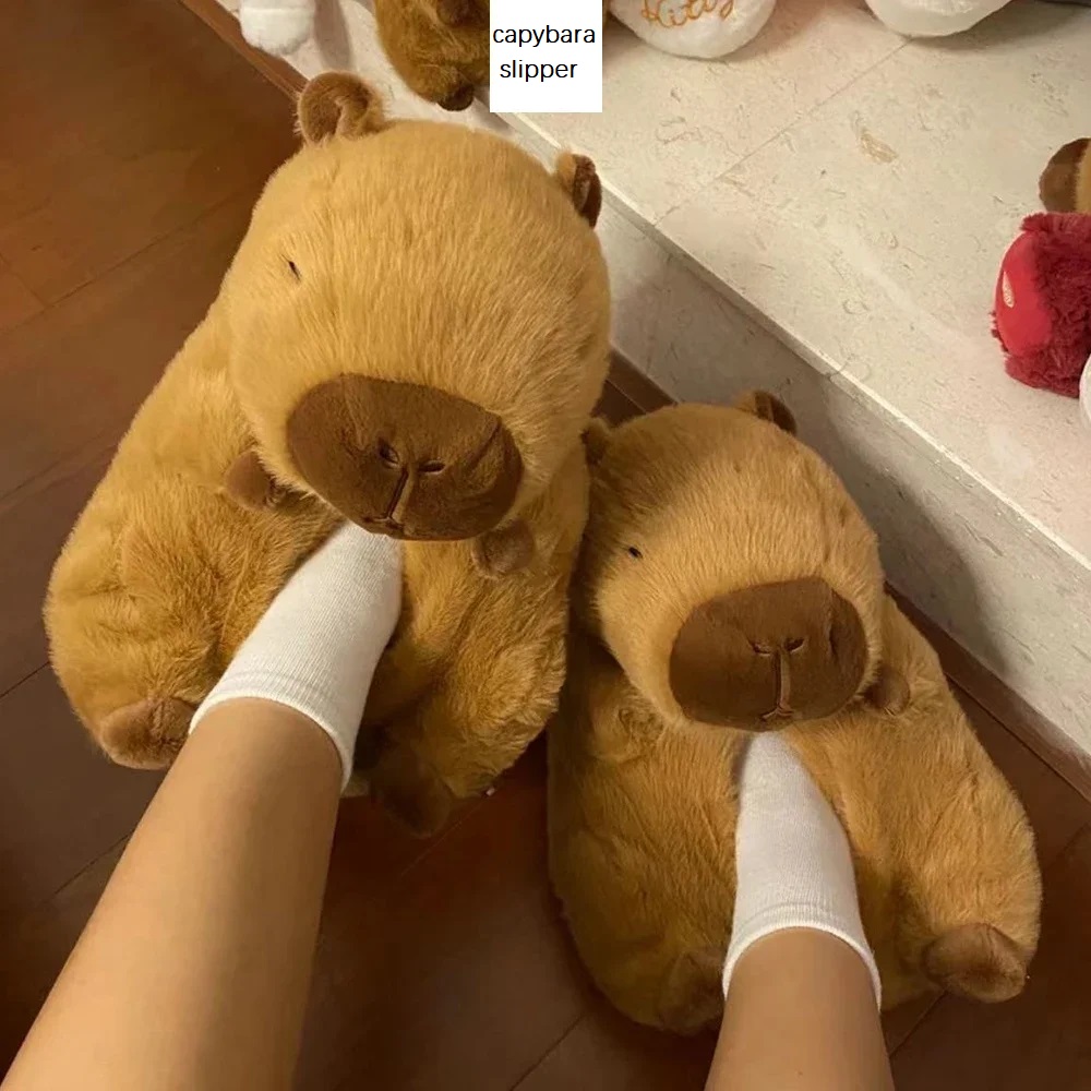 Nowość kapibara kapcie unisex  – Women Shoes Winter recenzja i cena