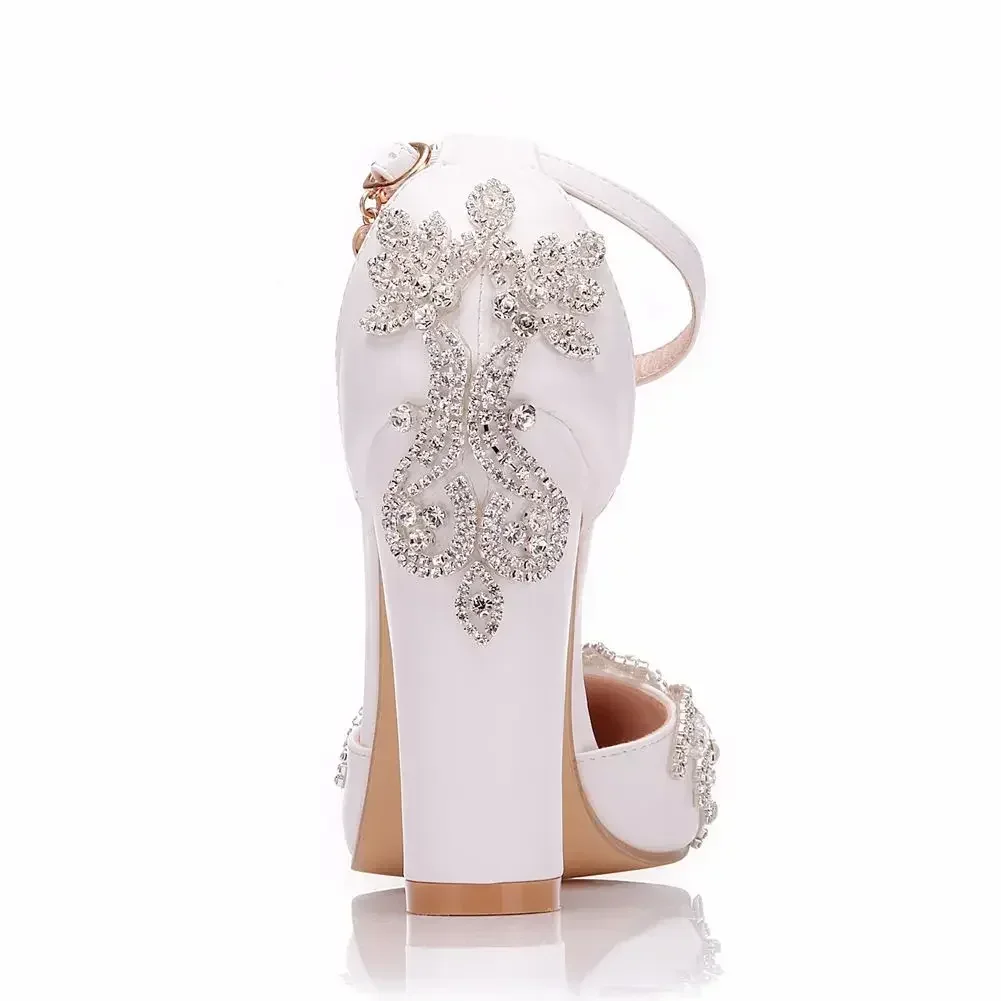 Buty na grubym obcasie z ostry – Women Shoes Black recenzja i cena