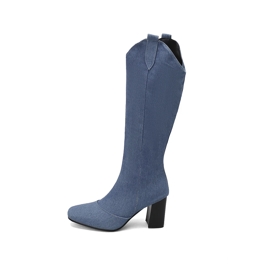 Nowe Zimowe Czarne Niebieskie  – Women'S Shoes Size 12 recenzja i cena