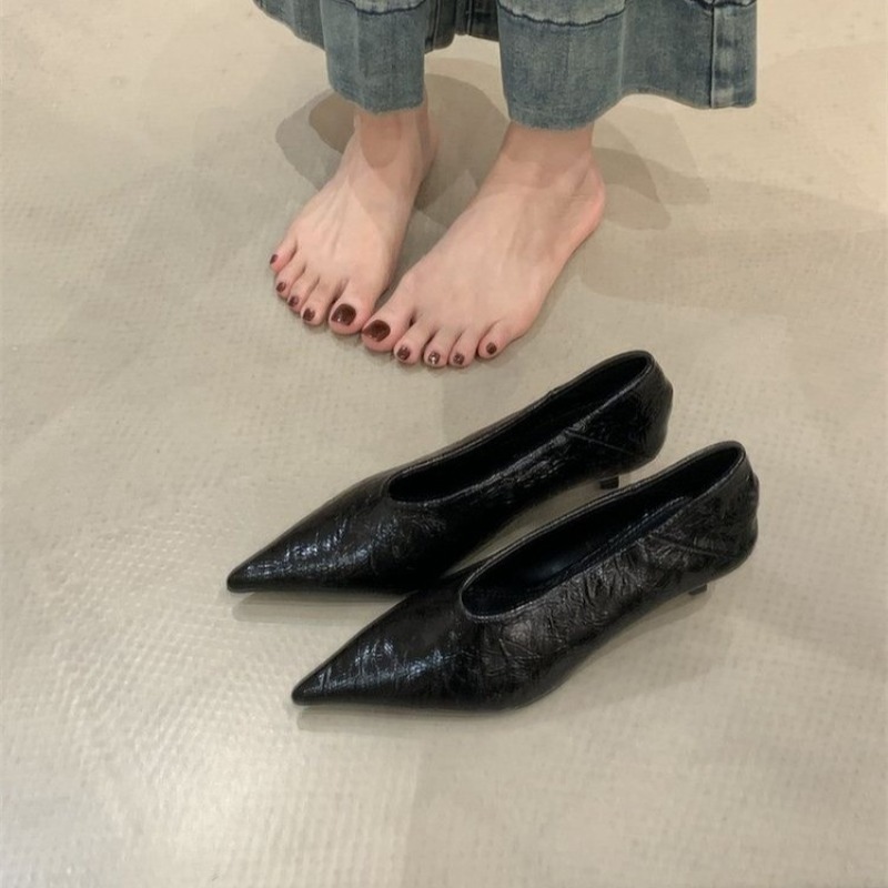Jesień 2025 Nowe Eleganckie Pó – Slingback Pumps Women recenzja i cena