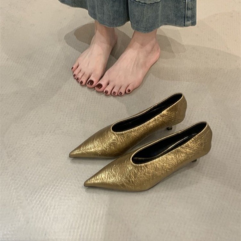 Jesień 2025 Nowe Eleganckie Pó – Slingback Pumps Women recenzja i cena