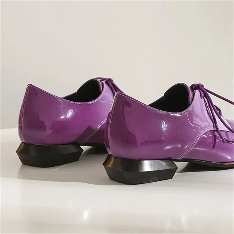Brytyjskie damskie oksfordzie  – Oxford Lace Up Women recenzja i cena