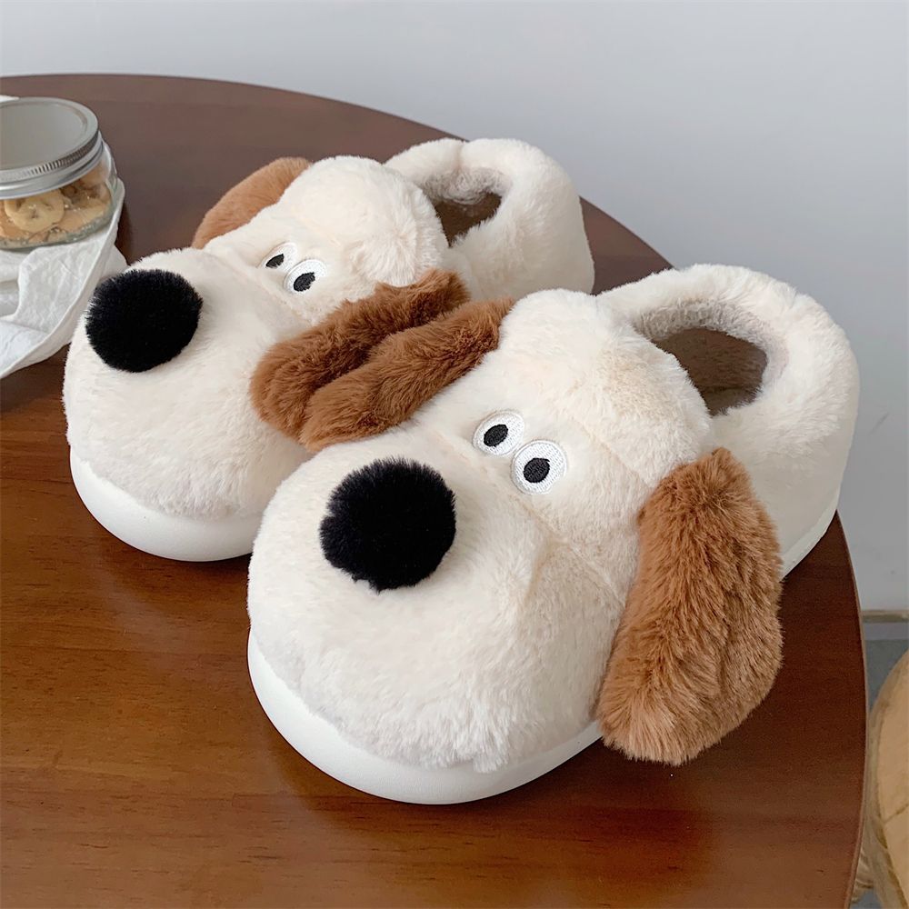 Size36-45 Hug Dog Slippers Gir – Women Shoes Winter recenzja i cena