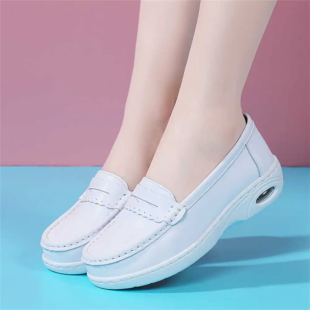 Grube Białe Podeszwy Obcasy Ox – Oxford Lace Up Women recenzja i cena