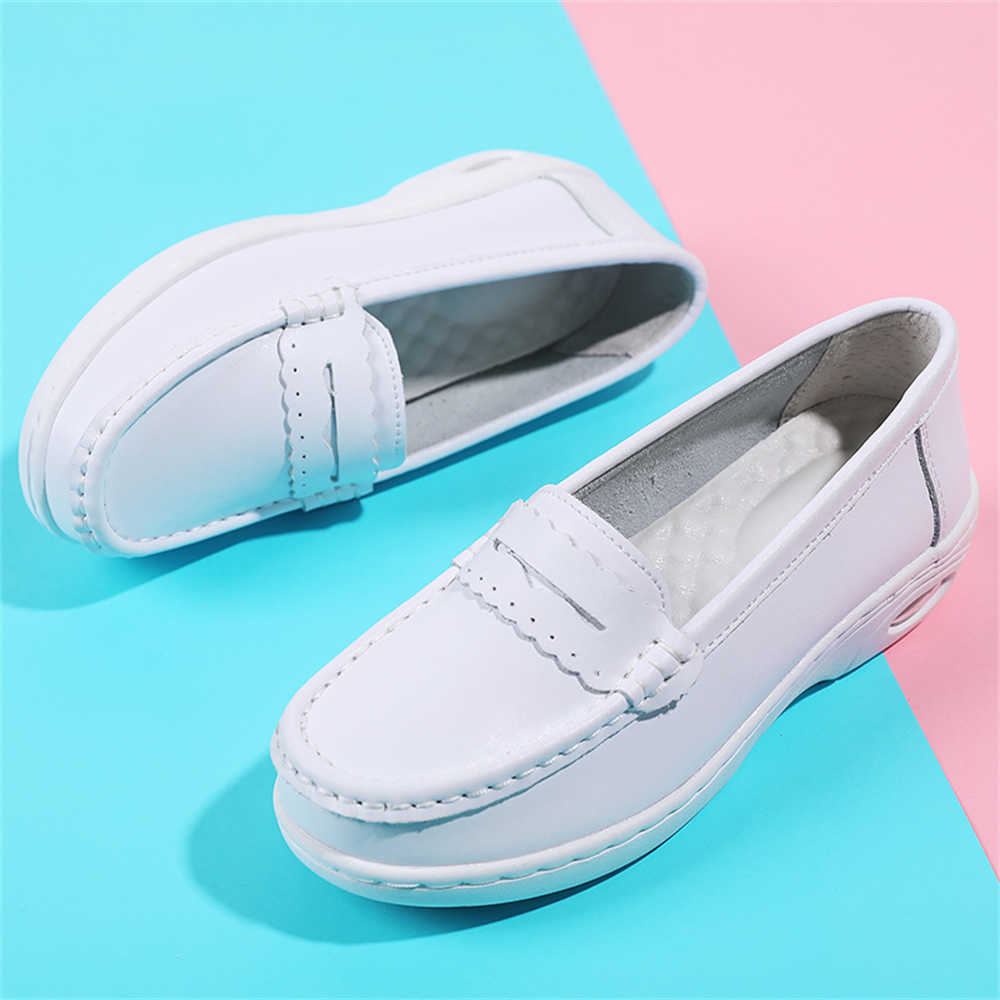 Grube Białe Podeszwy Obcasy Ox – Oxford Lace Up Women recenzja i cena