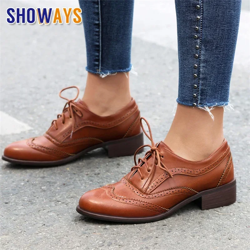 Brytyjskie baleriny damskie ok – Oxford Lace Up Women recenzja i cena