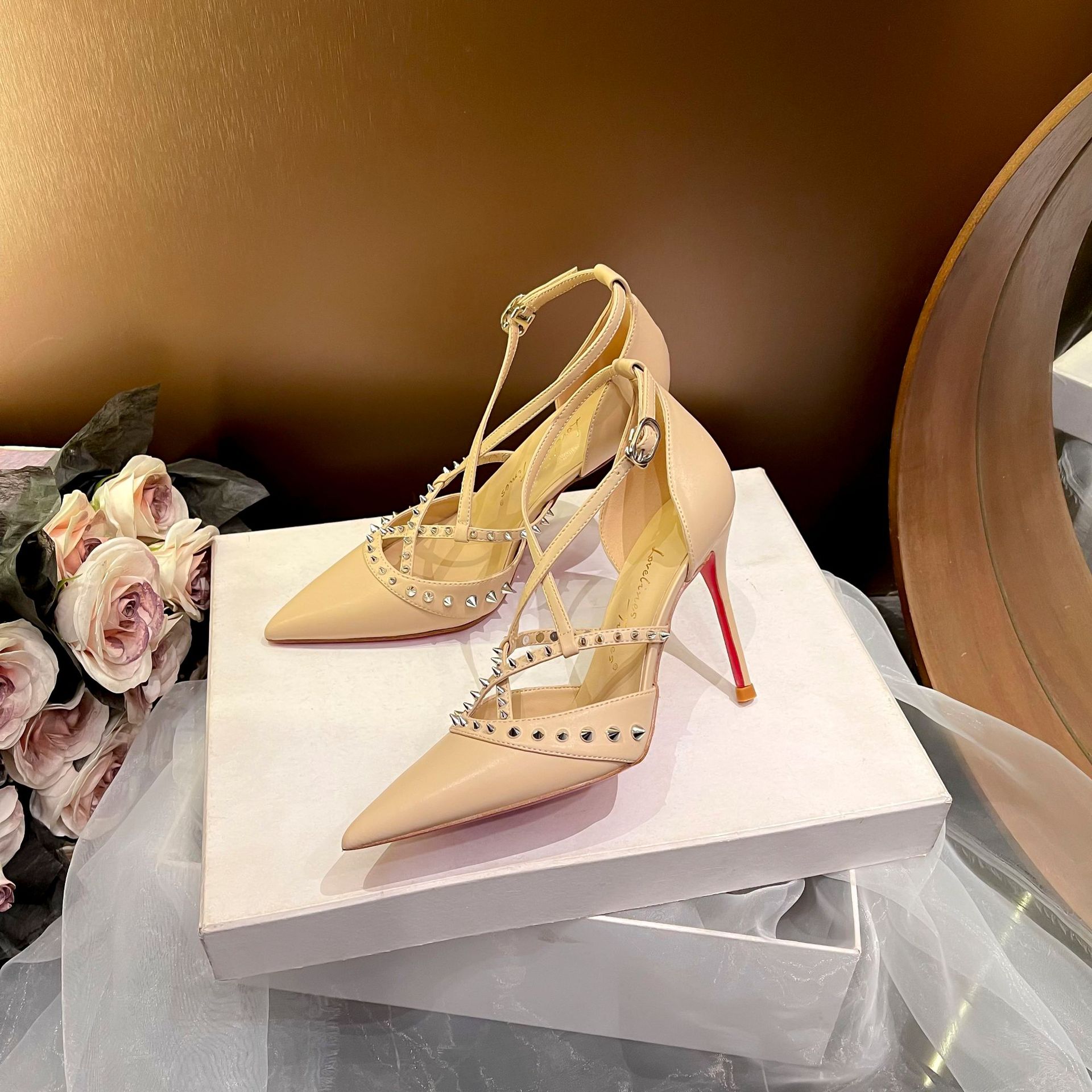 Retro Damskie Sandały Szpilki  – Women Shoes Black recenzja i cena