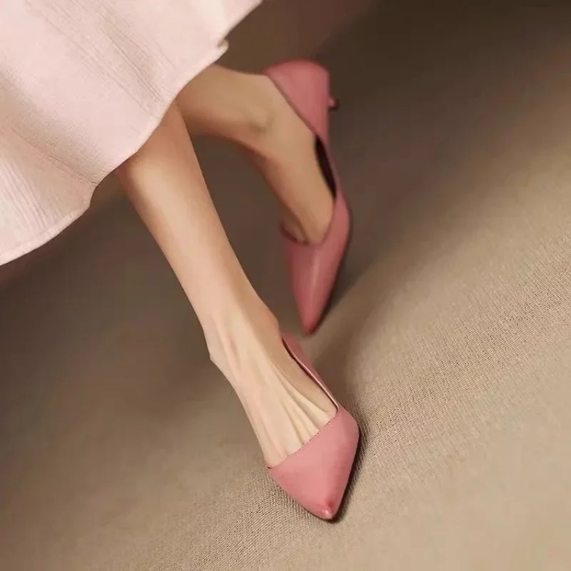 Szpilki damskie z ostrym noski – Slingback Pumps Women recenzja i cena