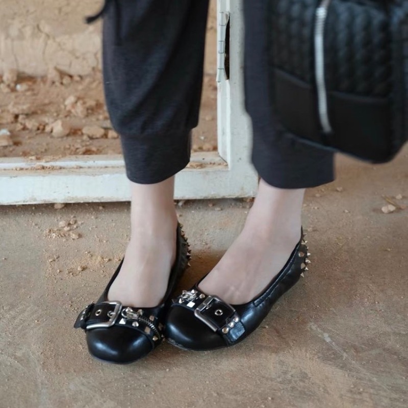 Damskie skórzane buty Mary Jan – Slingback Pumps Women recenzja i cena