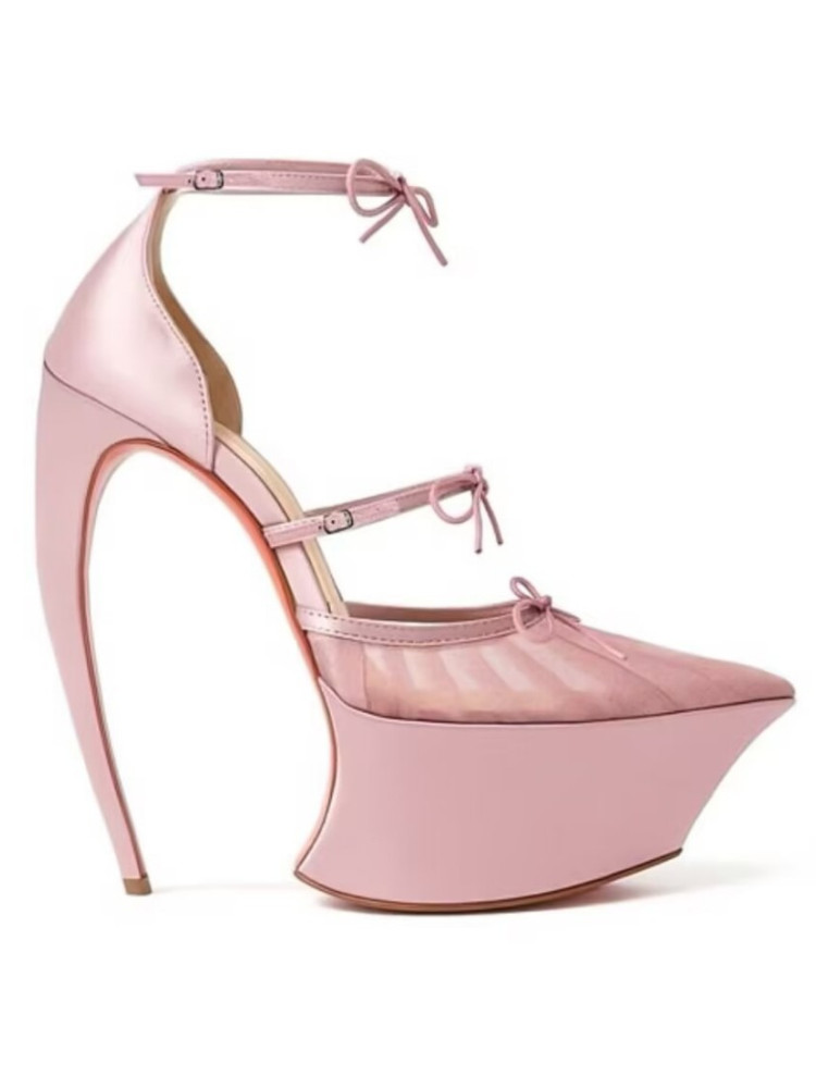 Damskie szpilki na wiosnę/lato – Platform Mule Heel recenzja i cena