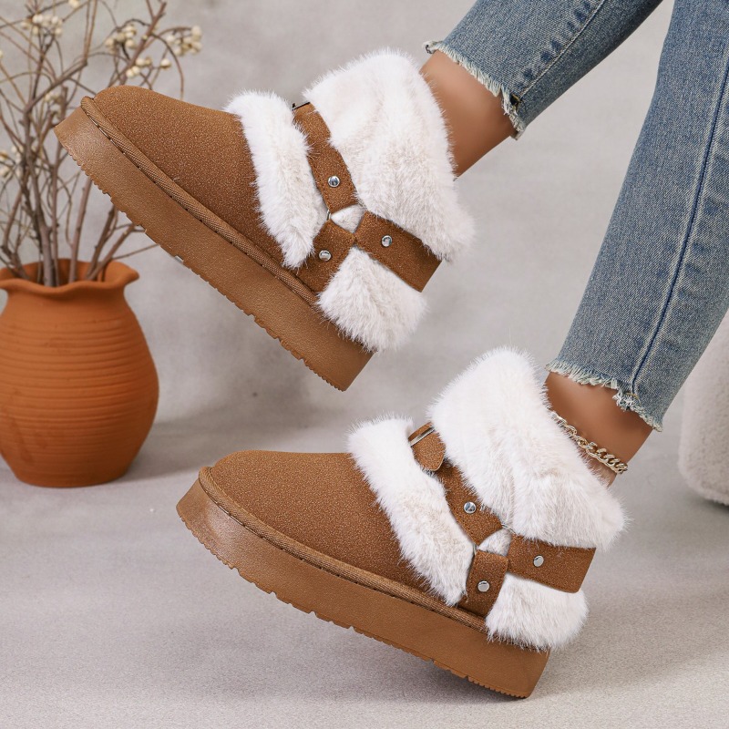 Pluszowe śniegowce damskie 202 – Women'S Shoes Size 12 recenzja i cena