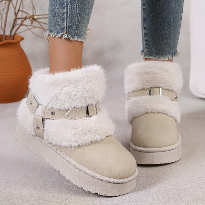 Pluszowe śniegowce damskie 202 – Women'S Shoes Size 12 recenzja i cena