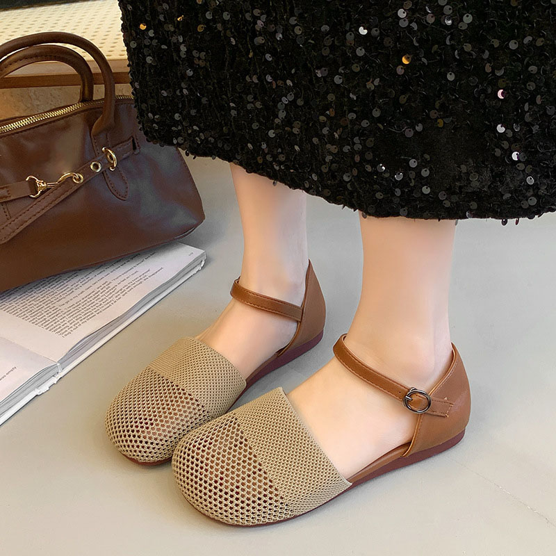 Sandały damskie z siateczki na – Women Shoes Black recenzja i cena