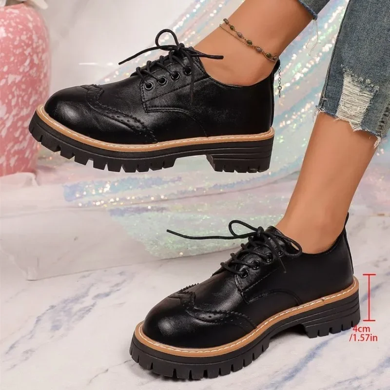 Damskie klasyczne oksfordki na – Oxford Lace Up Women recenzja i cena