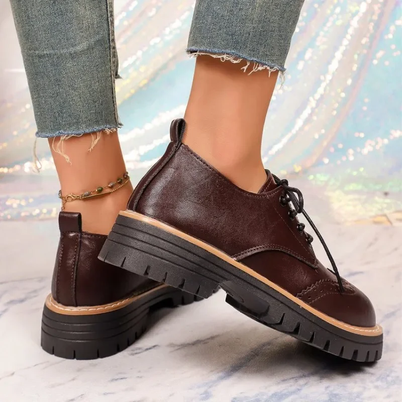 Damskie klasyczne oksfordki na – Oxford Lace Up Women recenzja i cena