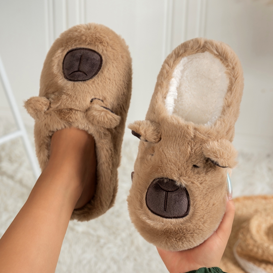 Damskie kapcie z kreskówkowym  – Women Shoes Winter recenzja i cena