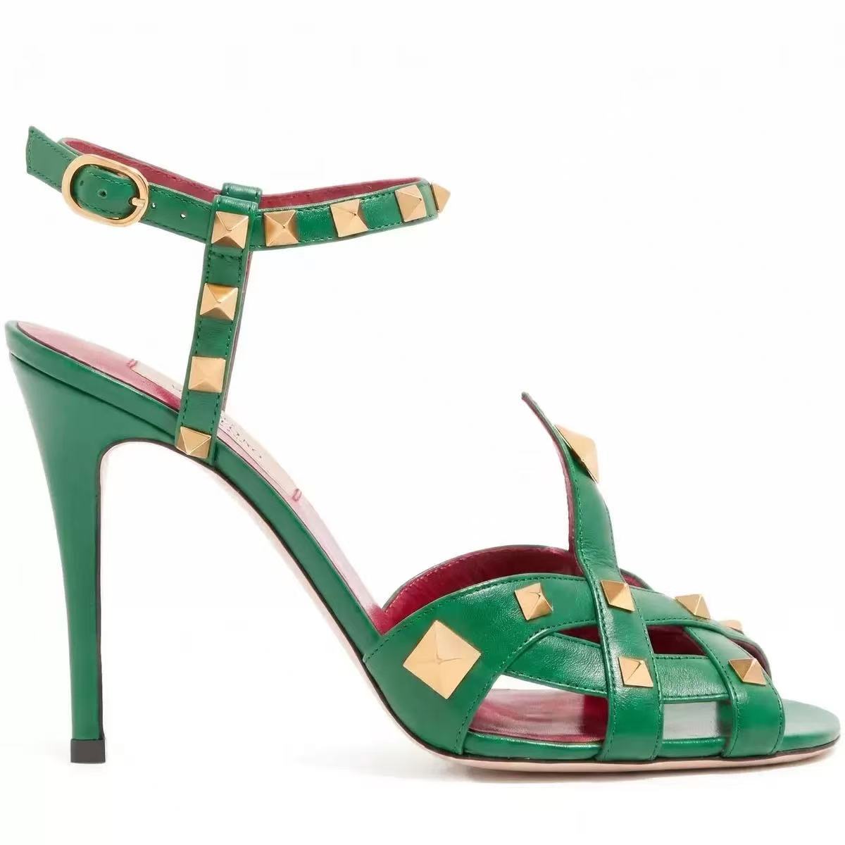 Damskie sandały rzymskie z ćwi – Platform Mule Heel recenzja i cena